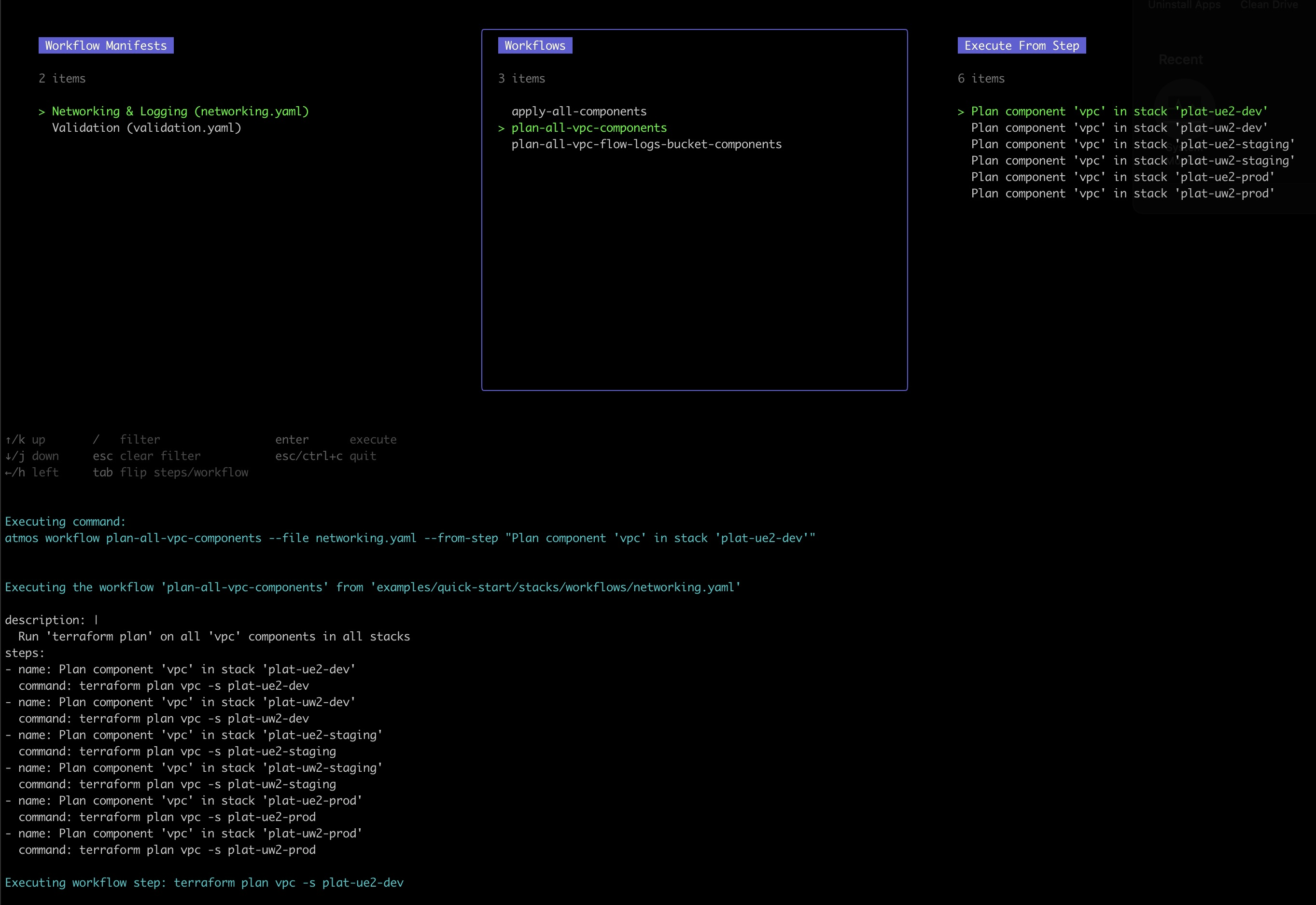 `atmos workflow` CLI command 2